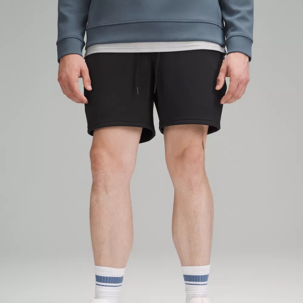 Lululemon Men’s Smooth Spacer Short 7” in Black